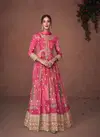 Sayuri Nooriat Organza Silk Anarkali Wedding Salwar Suits Catalog
